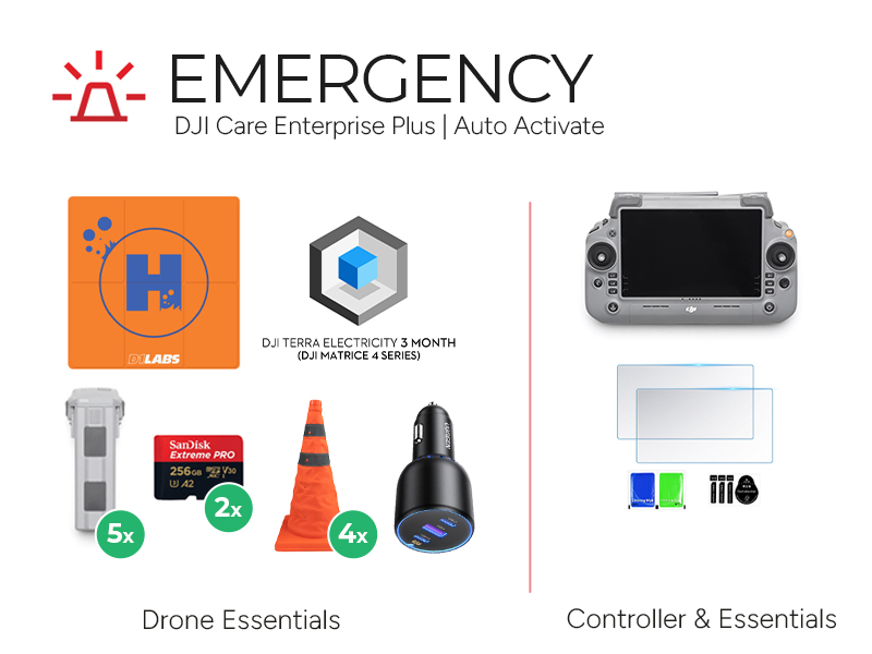 DJI Matrice 4 Thermal Emergency Services Package